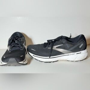 Brooks Woman's Black/White Ghost 14 Running Sneaker